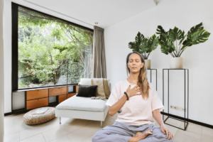 yoga sur chaise
